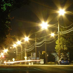 Электромонтажные работы - Уличное освещение